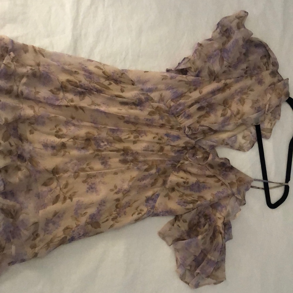 Zimmerman floral silk top NWT